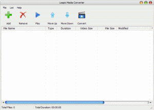 Leapic Media Converter Free screenshot