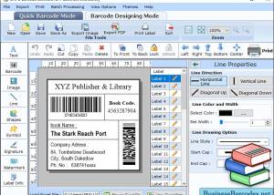 software - Library Barcode Maker Software 3.5 screenshot