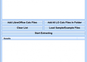 software - LibreOffice Calc Extract Email Addresses Software 7.0 screenshot