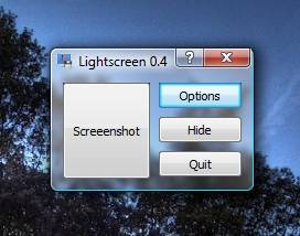 software - Lightscreen 1.01 screenshot