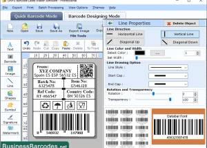 software - Linear Barcode Designing Application 5.4.3 screenshot