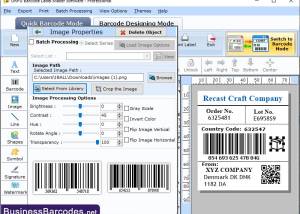 software - Linear Barcode Printing Software 9.9.2.4 screenshot