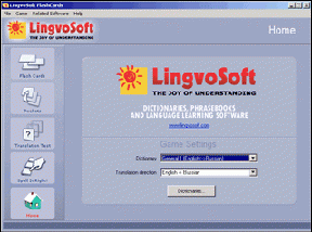 LingvoSoft FlashCards English <-> Bosnian for Windows screenshot