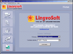 software - LingvoSoft FlashCards English <-> Bulgarian for Windows 1.5.07 screenshot