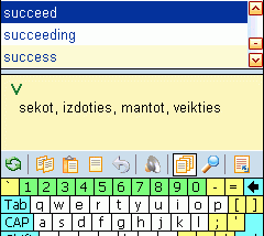 LingvoSoft Talking Dictionary English <-> Latvian for Pocket PC screenshot