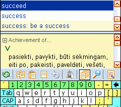 software - LingvoSoft Talking Dictionary English <-> Lithuanian for Pocket PC 2.7.27 screenshot