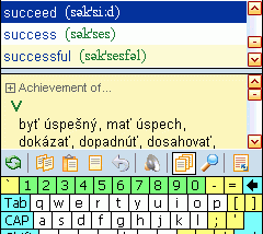 software - LingvoSoft Talking Dictionary English <-> Slovak for Pocket PC 2.7.27 screenshot