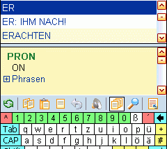 LingvoSoft Talking Dictionary German <-> Czech for Pocket PC screenshot