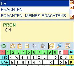 software - LingvoSoft Talking Dictionary German <-> Polish for Pocket PC 2.7.09 screenshot
