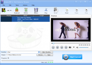 software - Lionsea DVD To IPad Converter Ultimate 4.8.0 screenshot