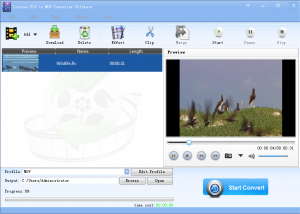 Lionsea FLV To MOV Converter Ultimate screenshot