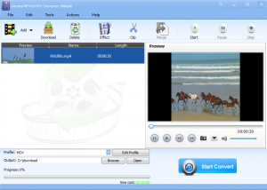 software - Lionsea MP4 To MOV Converter Ultimate 4.9.5 screenshot