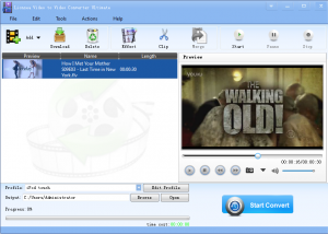 software - Lionsea Video To Video Converter Ultimate 4.6.3 screenshot