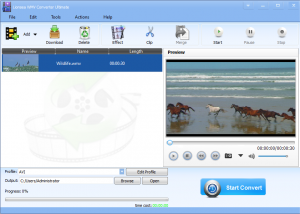 Lionsea WMV Converter Ultimate screenshot