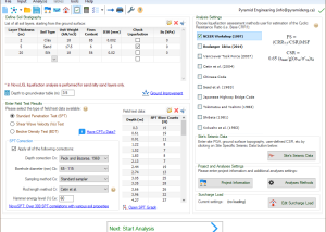 software - Liquefaction Analysis Program 4.0.2020.905 screenshot