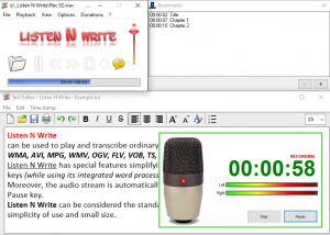software - Listen N Write Free 1.30.0.10 screenshot
