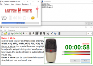 software - Listen N Write Portable 1.30.10 screenshot