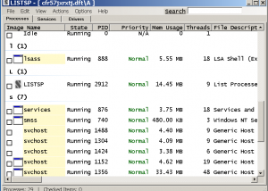 software - Listsp 1.0.1.4 screenshot