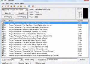 software - Live CD Ripper 4.1.0 screenshot