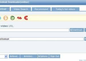 Liveleak Downloader(xmlbar) screenshot