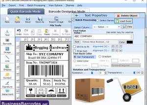 Logistic Automation Barcode screenshot