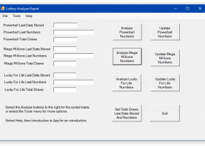 software - Lottery Analyzer Expert 10.2 screenshot