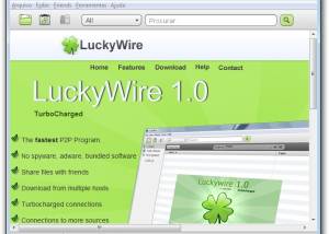 LuckyWire screenshot