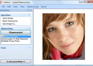 Luxand Glamourizer screenshot