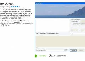 M3UCOPiER screenshot