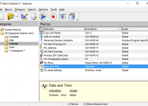 software - Macro Express 5.3.3.1 screenshot