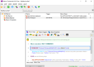 software - Macro Toolworks, Free Edition 9.4.5 screenshot