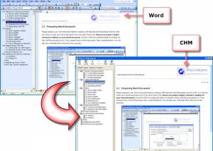 software - Macrobject Word-2-CHM Converter 2007 2007.13.912.651 screenshot
