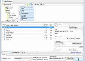 software - Magic MIDI to MP3 Converter 2.4.42 screenshot