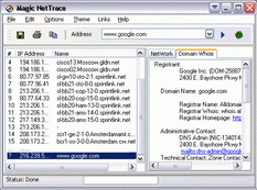 software - Magic NetTrace 3.0 screenshot