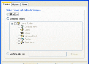 Mail Recovery for Outlook Express screenshot