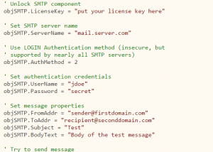 software - MailBee SMTP 9.0 screenshot