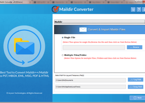 software - Maildir File Converter 21.1 screenshot