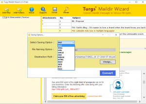 Maildir Wizard screenshot