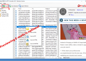 software - MailsDaddy MBOX to PST Converter 1.0 screenshot