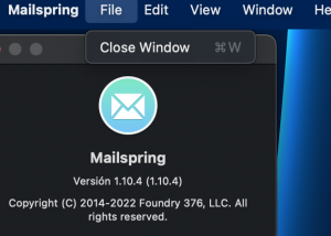 software - Mailspring 1.14.0 screenshot