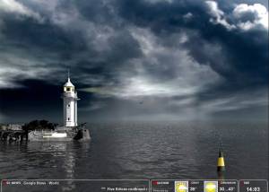 software - Majestic Lighthouse Screensaver 1.32 screenshot