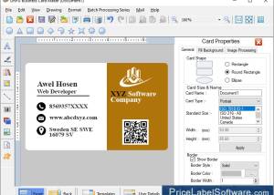 software - Make Business Cards Software 8.5.9.2 screenshot