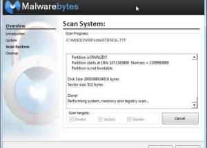 software - Malwarebytes Anti-Rootkit 1.10.3.1001 Bet screenshot