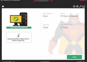 software - MalwareFox AntiMalware 2.74 screenshot