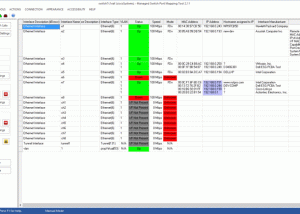 Managed Switch Port Mapping Tool screenshot