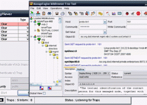 software - ManageEngine MibBrowser Free Tool 5.0 screenshot