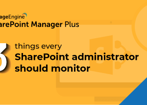 software - ManageEngine SharePoint Manager Plus 4.5 Build 4502 screenshot