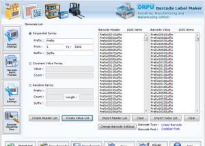 software - Manufacturing Barcode Label Maker 8.3.0.1 screenshot