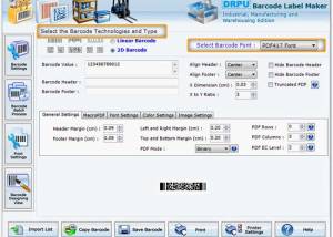 software - Manufacturing Industry Barcode Label 8.3.0.1 screenshot