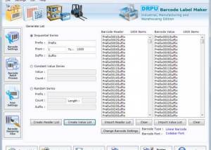 software - Manufacturing Warehousing Barcodes 7.3.0.1 screenshot